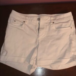 Vince Camuto White Jean Shorts